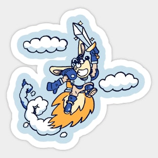 Blast Off! Sticker